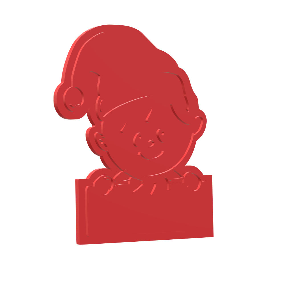 boy-elf-plaque-3d-cookie-cutter-stamp-CH1002