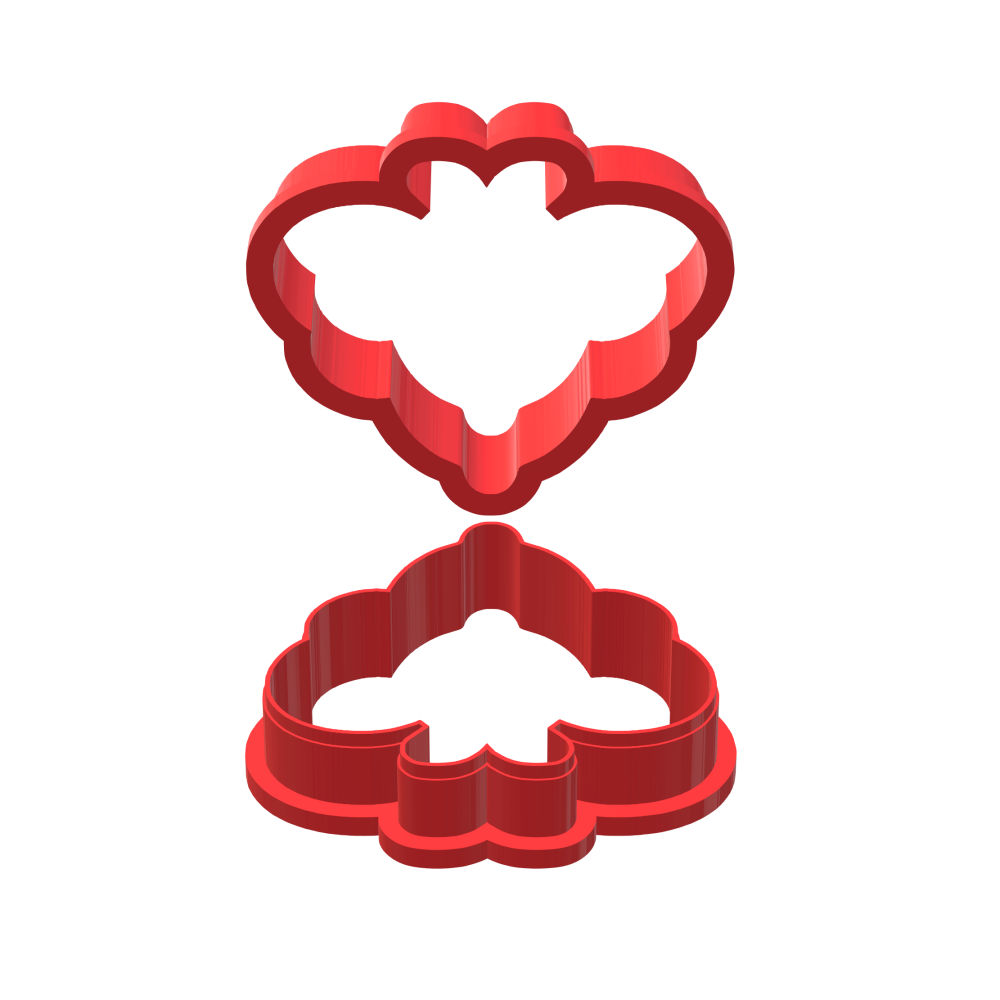 bumble-bee-3d-cookie-cutter-angles-AN1004