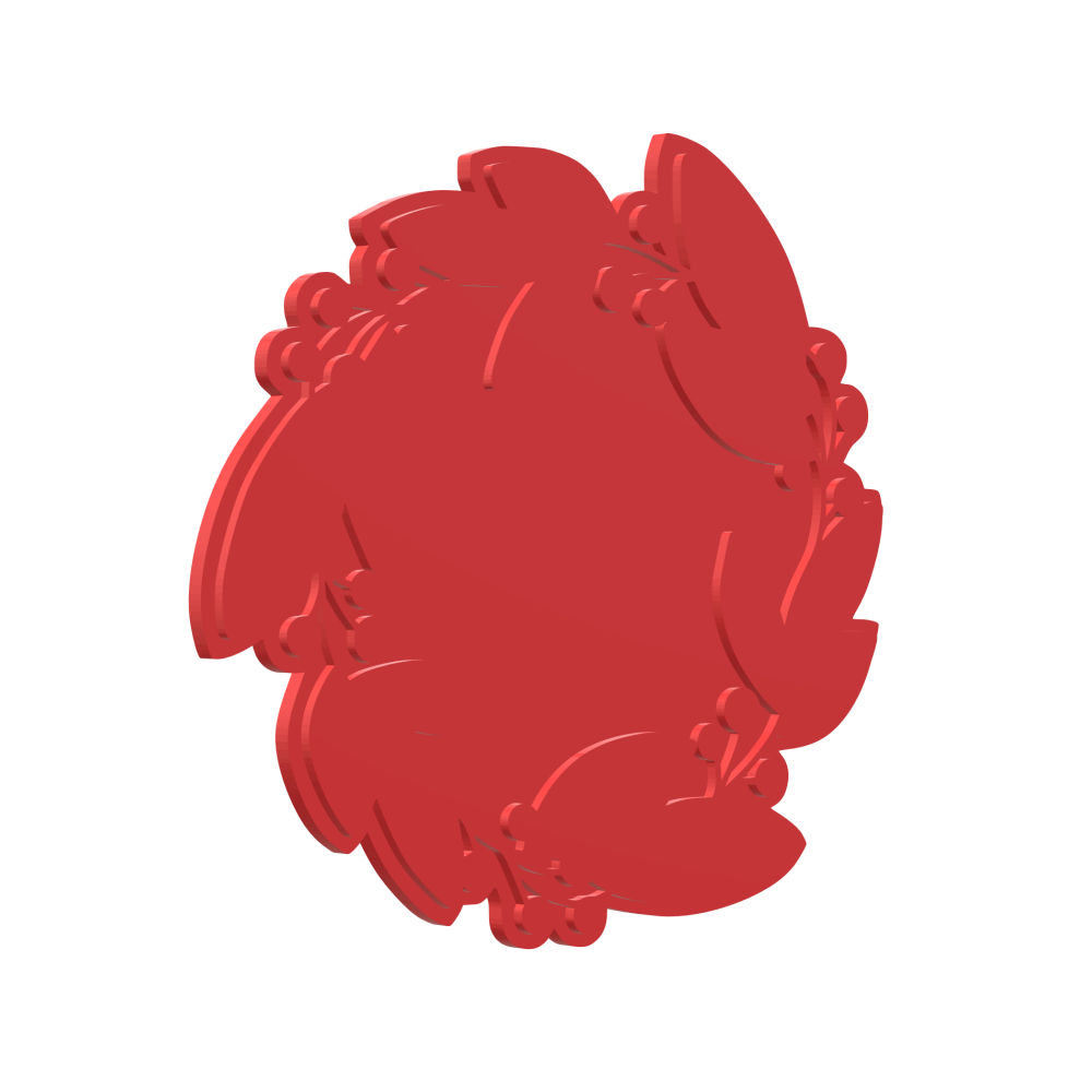christmas-wreath-3d-cookie-cutter-stamp-CH1007