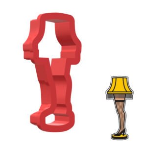 Leg Lamp 3D Cookie Cutter - STL File Digital Download