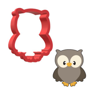 Owl 3D Cookie Cutter - STL File Digital Download