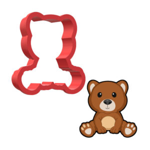 Teddy Bear 3D Cookie Cutter - STL File Digital Download