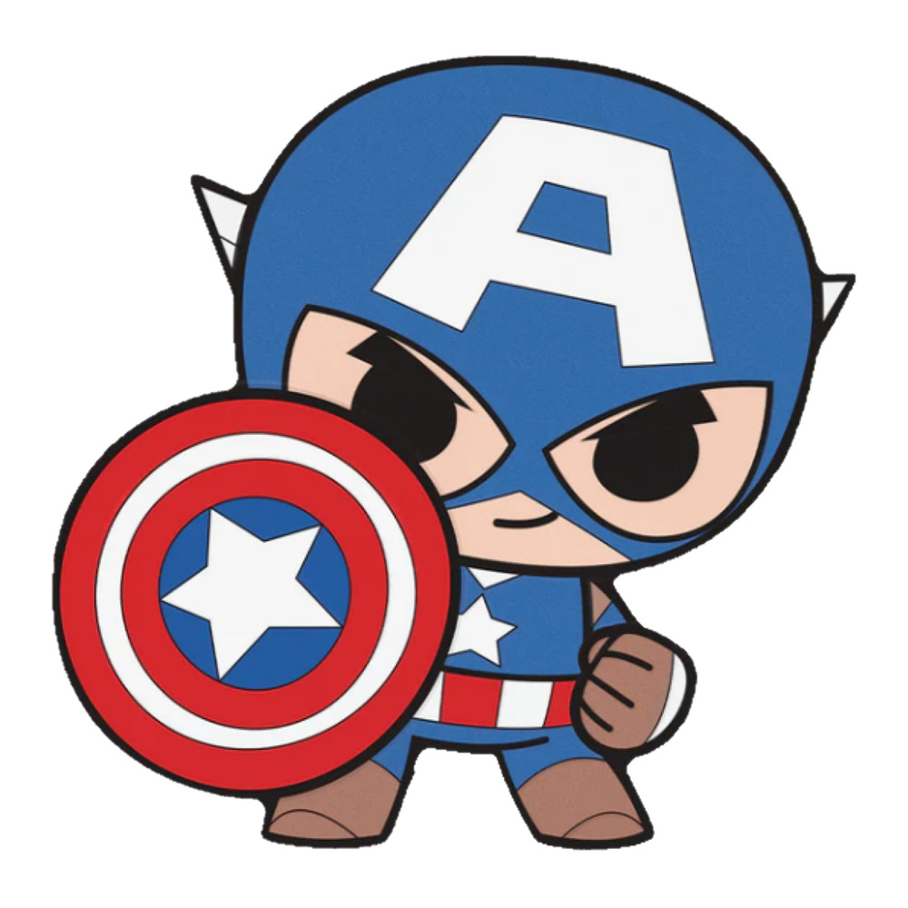 captain-america-mini-3d-cookie-cutter-su1001