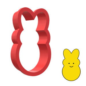 Marshmallow Bunny 3D Cookie Cutter