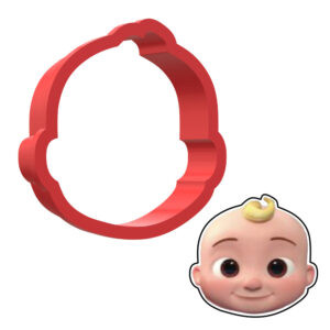 Baby Face 3D Cookie Cutter