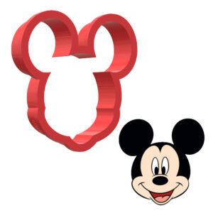 Mickey Mouse Head 3D Cookie Cutter