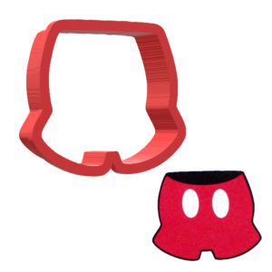 Mickey Mouse Pants 3D Cookie Cutter