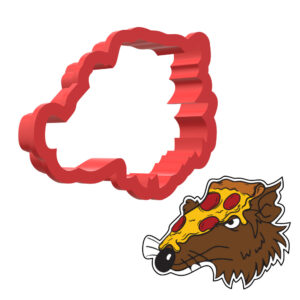 Splinter 3D Cookie Cutter