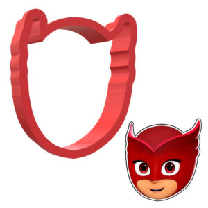 Owlette 3D Cookie Cutter