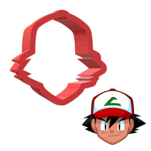 Ash Ketchum Pokemon 3D Cookie Cutter