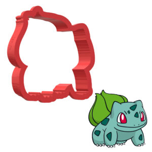 Bulbasaur Pokemon 3D Cookie Cutter