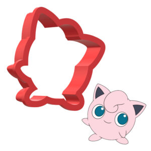 Jigglypuff Pokemon 3D Cookie Cutter