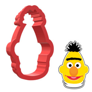Bert Sesame Street 3D Cookie Cutter