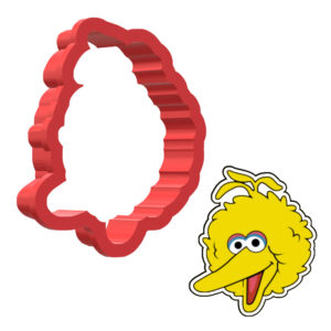 Big Bird Sesame Street 3D Cookie Cutter