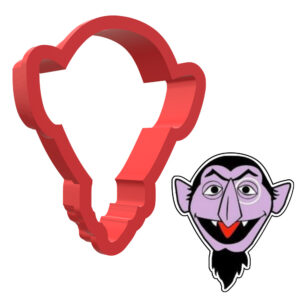 Count Sesame Street 3D Cookie Cutter