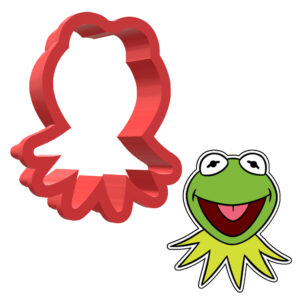 Kermit The Frog Sesame Street 3D Cookie Cutter