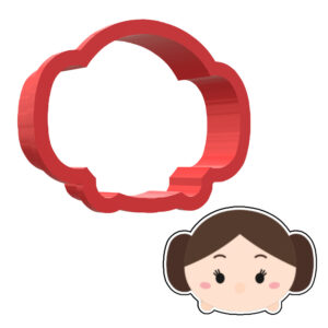 Princess Leia Star Wars 3D Cookie Cutter