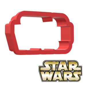 Star Wars Logo 3D Cookie Cutter