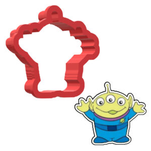 Alien Toy Story 3D Cookie Cutter