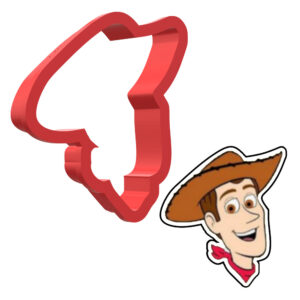 Woody Toy Story 3D Cookie Cutter