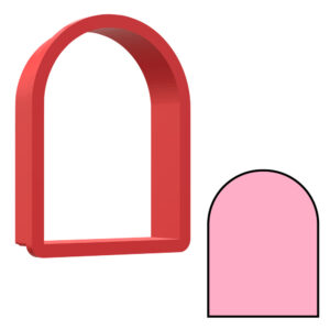 Arch Plaque 3D Cookie Cutter - STL File Digital Download