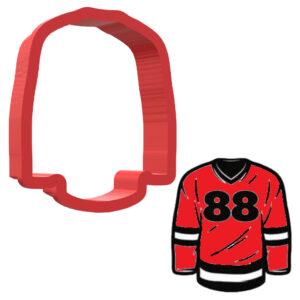Hockey Jersey 3D Cookie Cutter - STL File Digital Download
