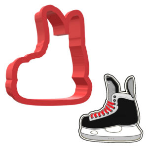 Hockey Skate 3D Cookie Cutter - STL File Digital Download
