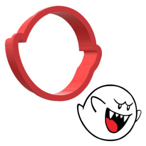 Boo Ghost 3D Cookie Cutter