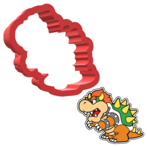 Bowser 3D Cookie Cutter