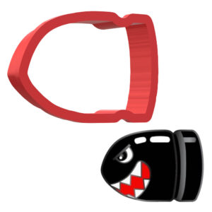 Bullet 3D Cookie Cutter - STL File Digital Download