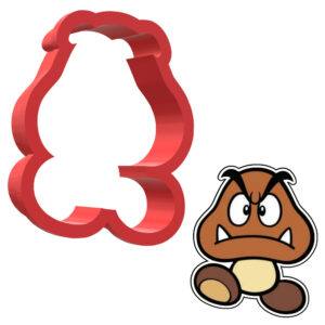 Goomba 3D Cookie Cutter - STL File Digital Download