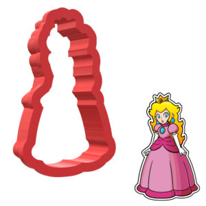 Princess Peach 3D Cookie Cutter