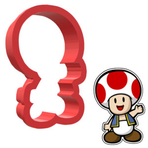 Toad 3D Cookie Cutter