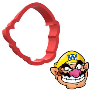 Wario Face 3D Cookie Cutter - STL File Digital Download