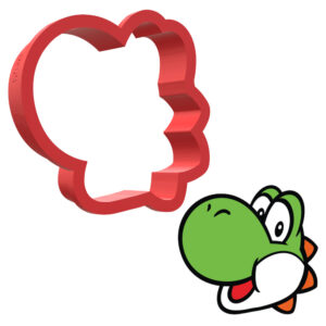 Yoshi Face 3D Cookie Cutter
