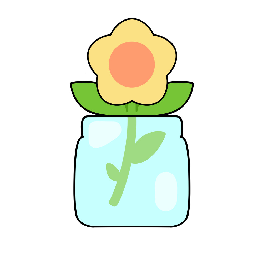 mason-jar-one-flower-3d-cookie-cutter-ea1006