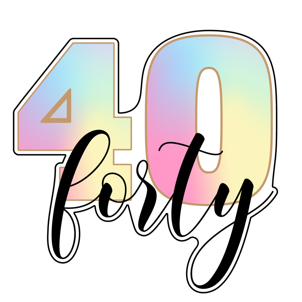number-40-w-text-3d-cookie-cutter-nu1023