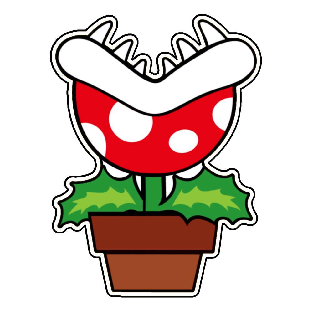 piranha-plant-3d-cookie-cutter-vg1023