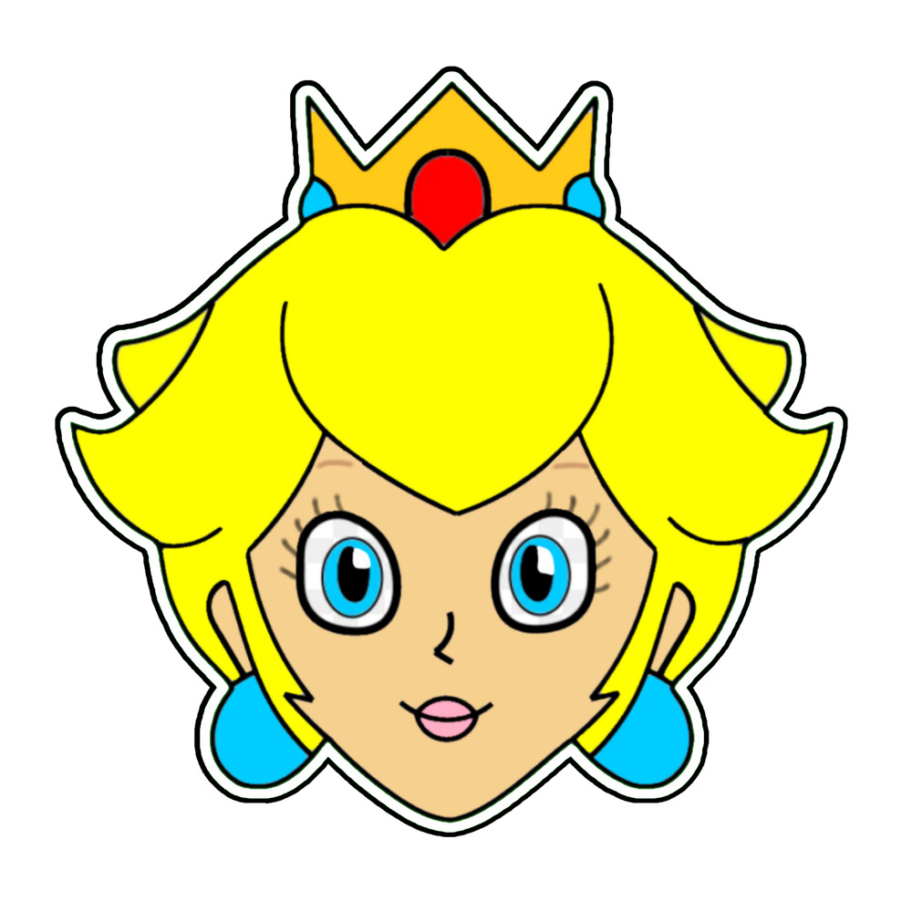 princess-peach-face-3d-cookie-cutter-vg1026