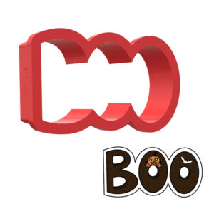 Boo 3D Cookie Cutter - STL File Digital Download