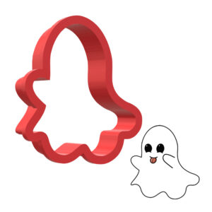 Ghost 3D Cookie Cutter - STL File Digital Download