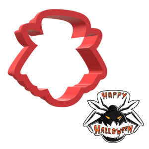Happy Halloween Spider 3D Cookie Cutter - STL File Digital Download