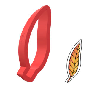Leaf Style 2 3D Cookie Cutter