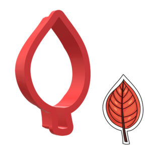 Leaf Style 5 3D Cookie Cutter