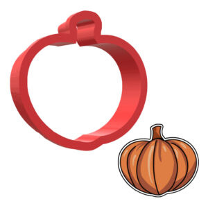 Pumpkin Style 3 3D Cookie Cutter