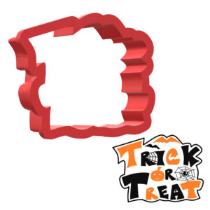 Trick Or Treat 3D Cookie Cutter