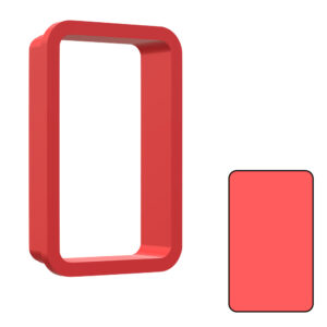 Rounded Rectangle 3D Cookie Cutter