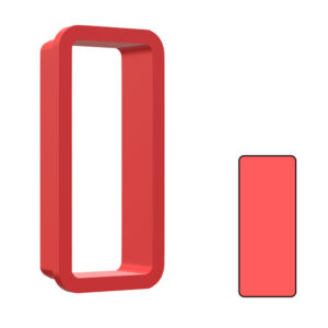 Skinny Rounded Rectangle 3D Cookie Cutter - STL File Digital Download