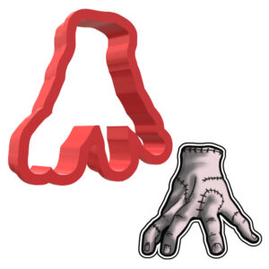 Wednesday Hand Addams Family 3D Cookie Cutter