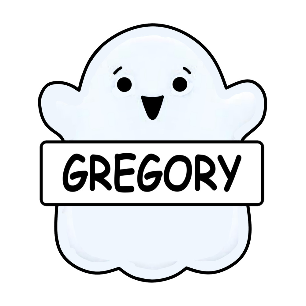 ghost-with-name-plaque-white-background-3d-cookie-cutter-hft1048